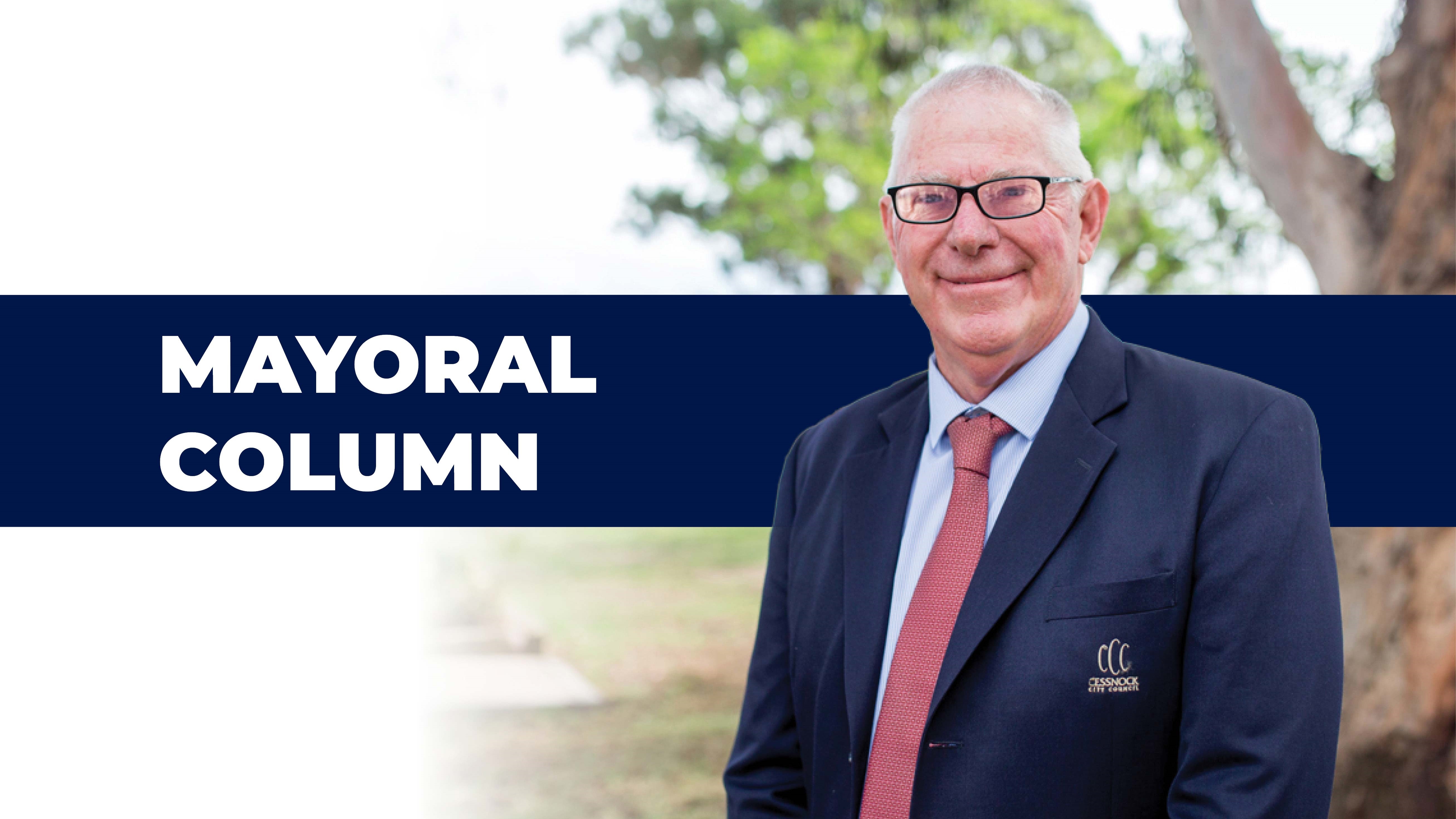 Mayoral Column - 30 September 2020 Cessnock City Council