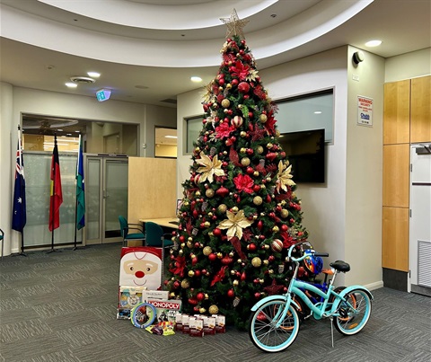 Christmas Tree with donations.jpg